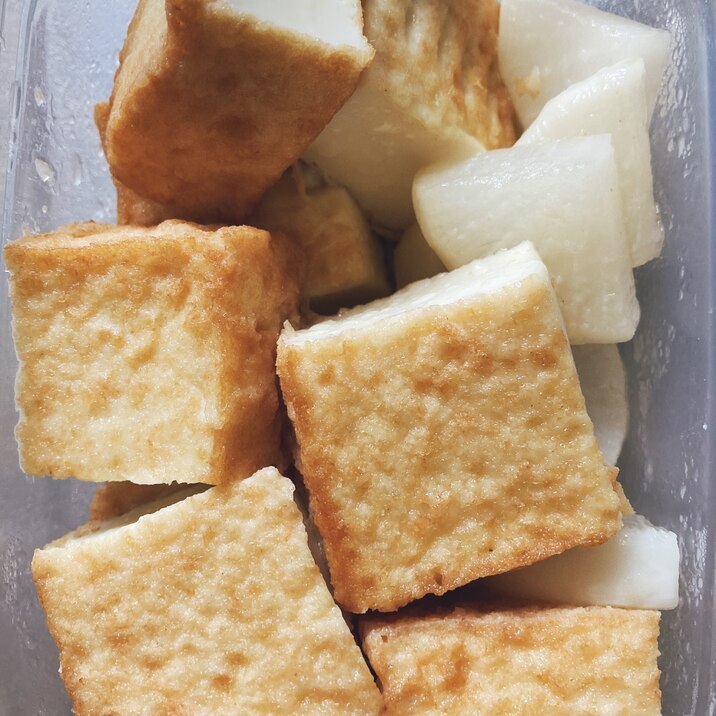 厚揚げと大根のあっさり煮